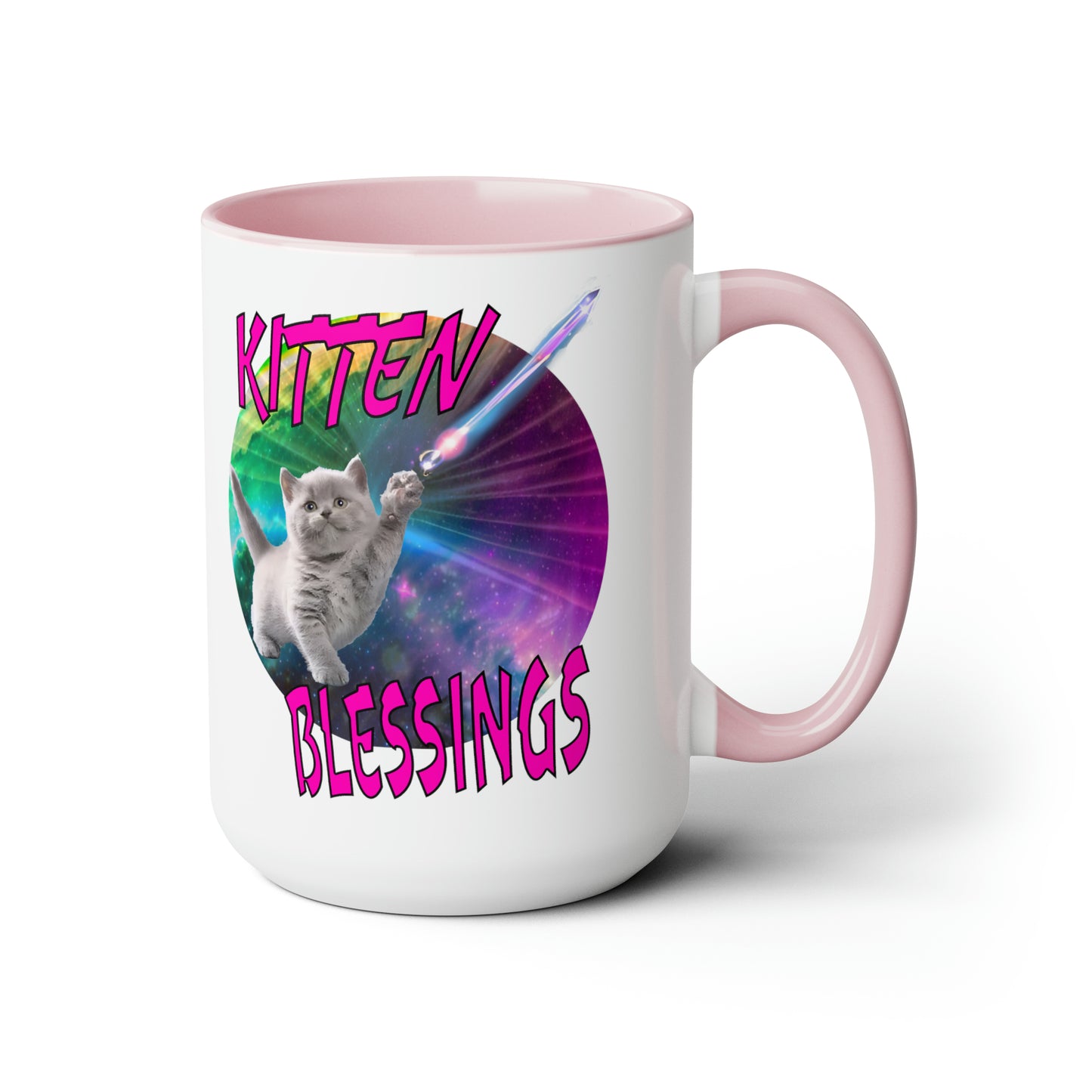 KITTEN BLESSINGS Mug, 15oz