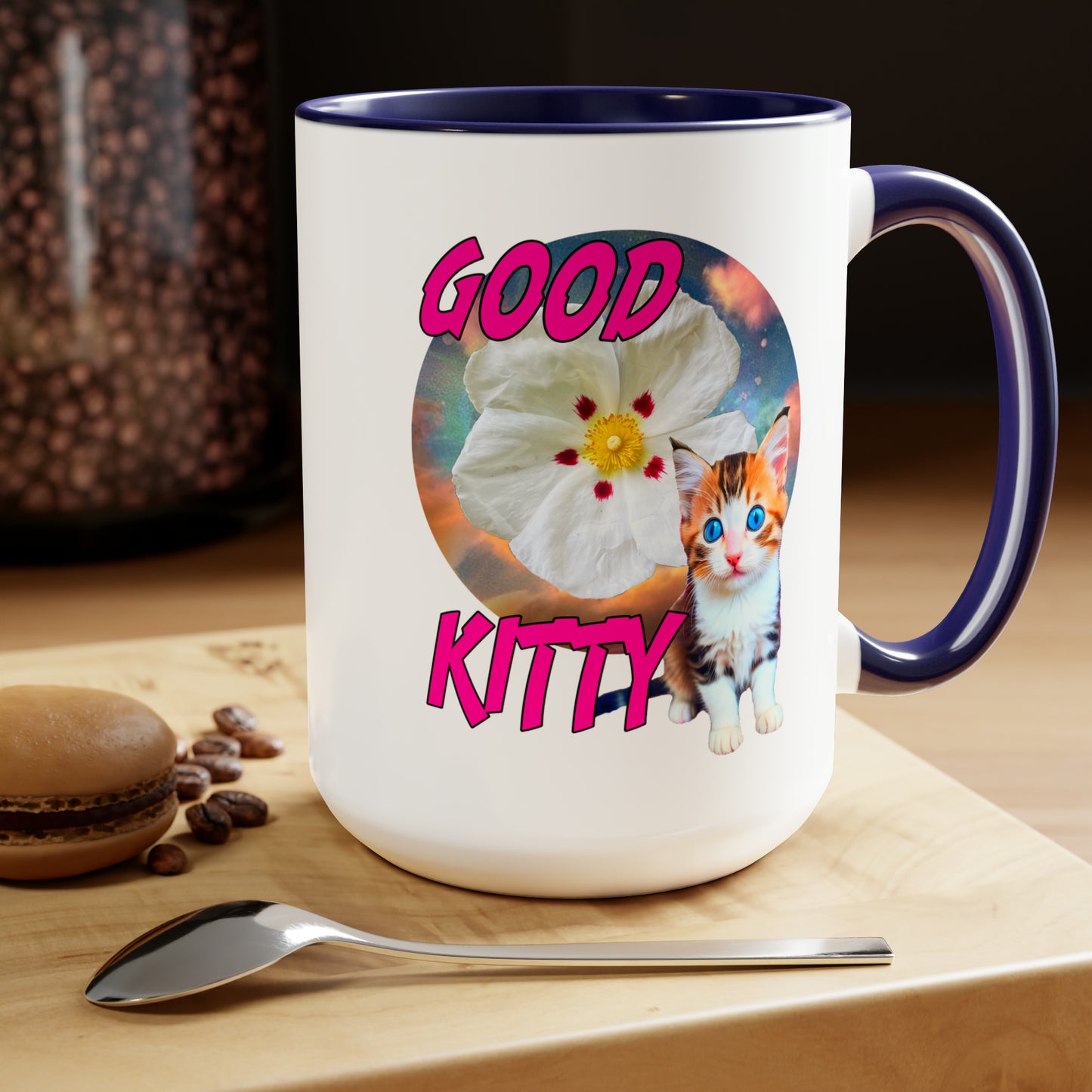 GOOD KITTY Mug, 15oz