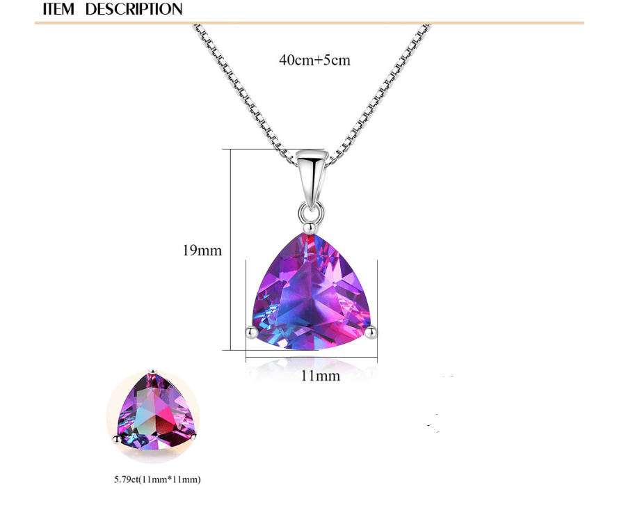 Silver Pendant - Luxevoix