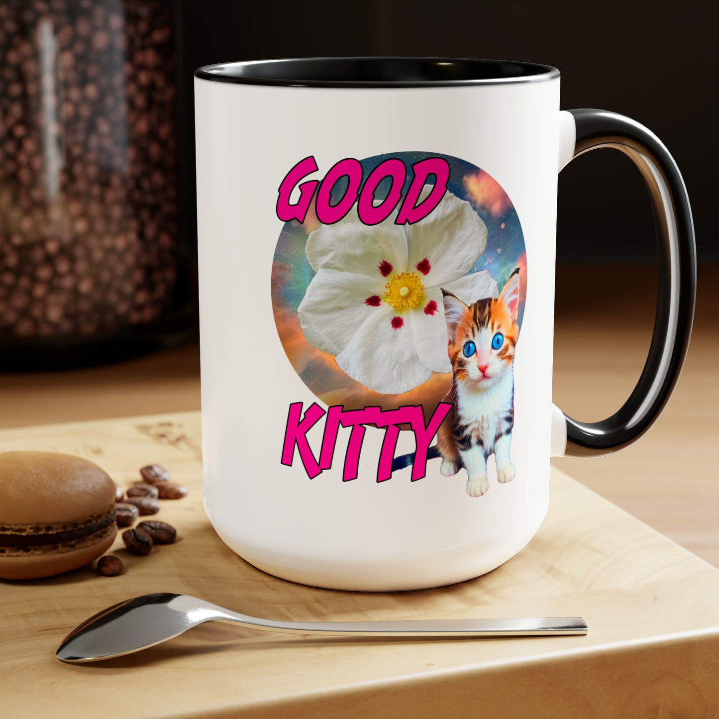 GOOD KITTY Mug, 15oz