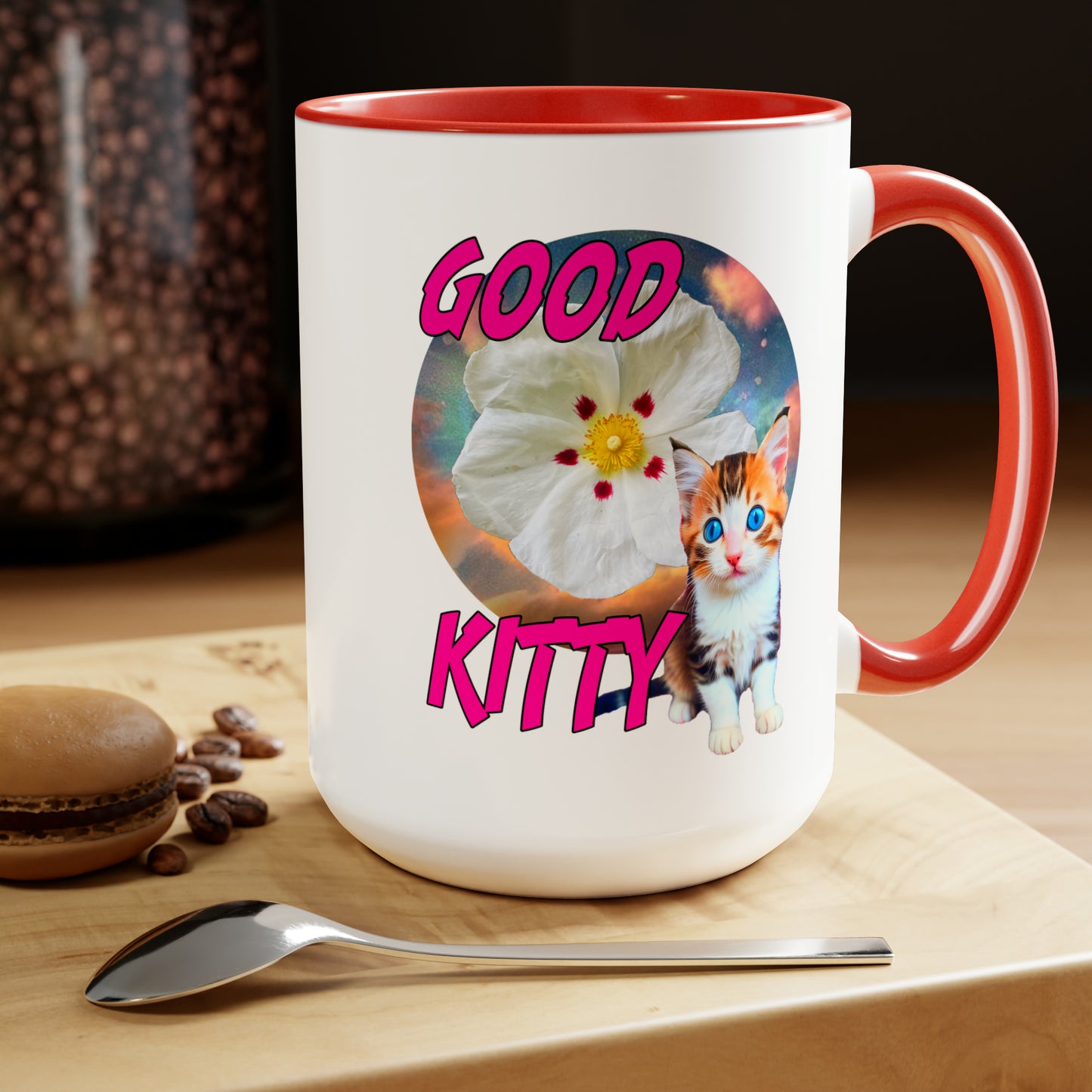 GOOD KITTY Mug, 15oz