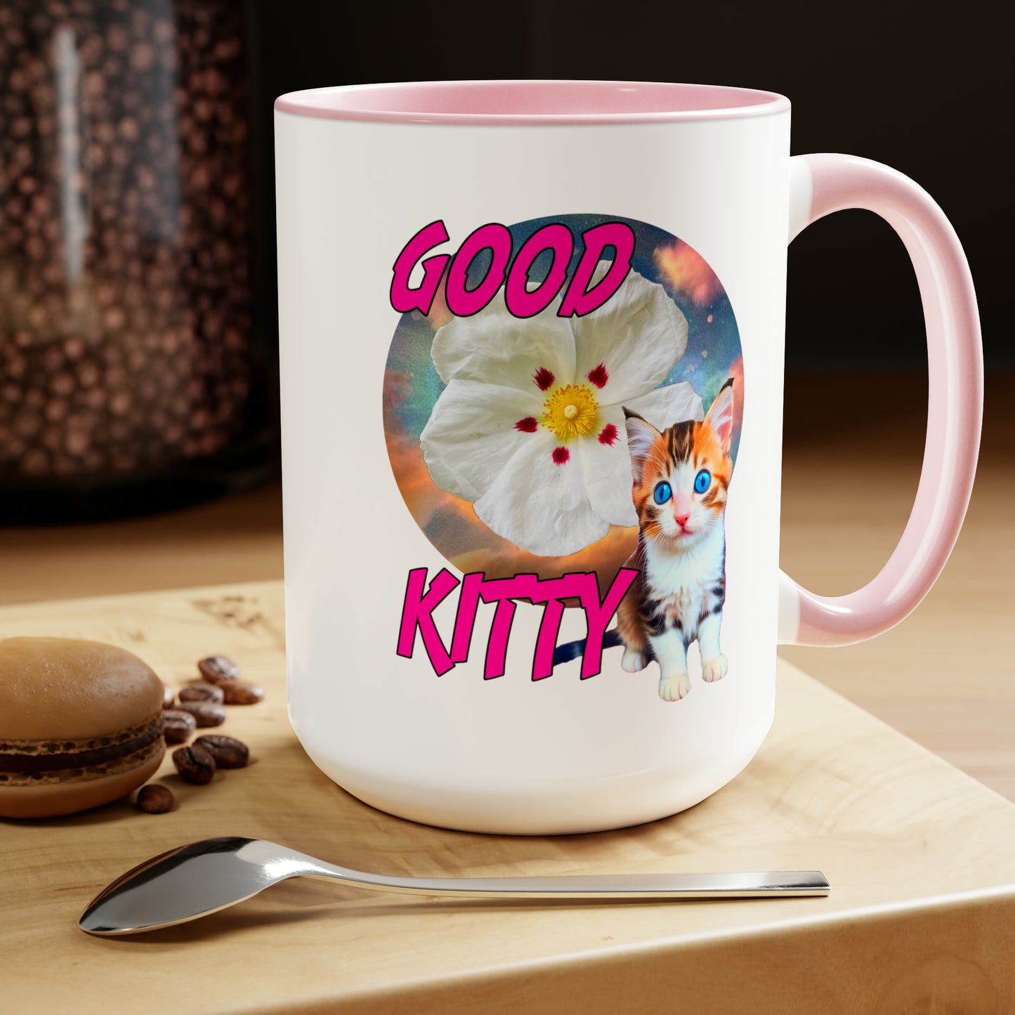 GOOD KITTY Mug, 15oz